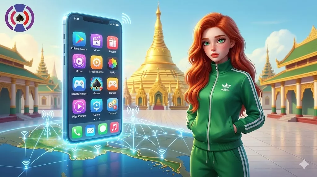 Myanmar — Yangon mobile-first casino marketing scene