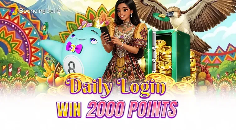 Daily Log In Win 2000 Points