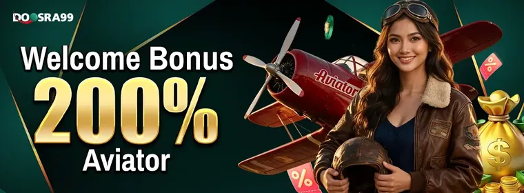 doosra99 200% Welcome Bonus Aviator