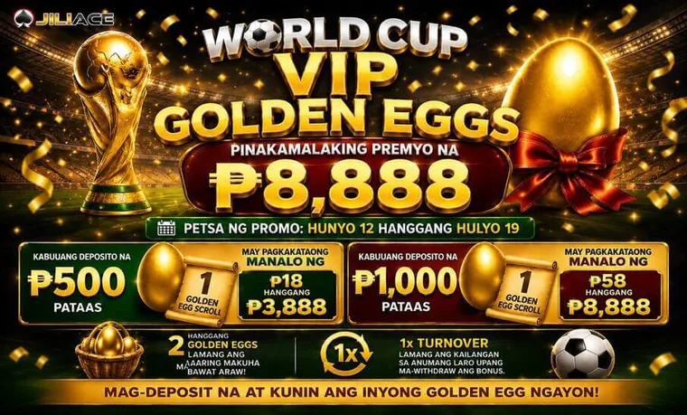 Jiliace 🎁World Cup VIP Golden Eggs - Top Prize 8888