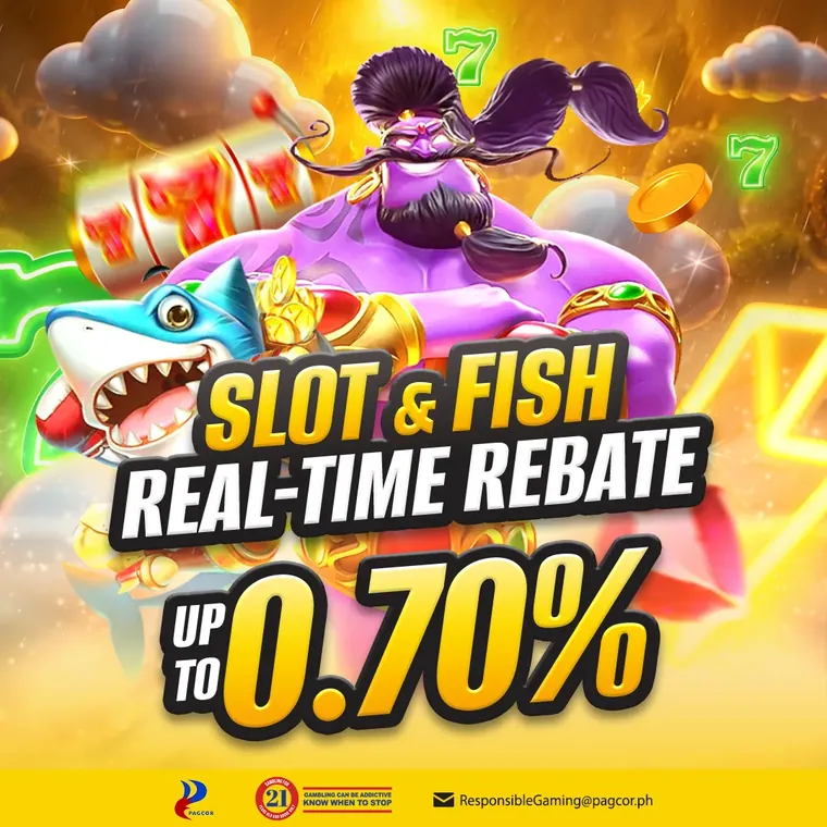 Lakiwin Real-time Rebate for Slot and Fish