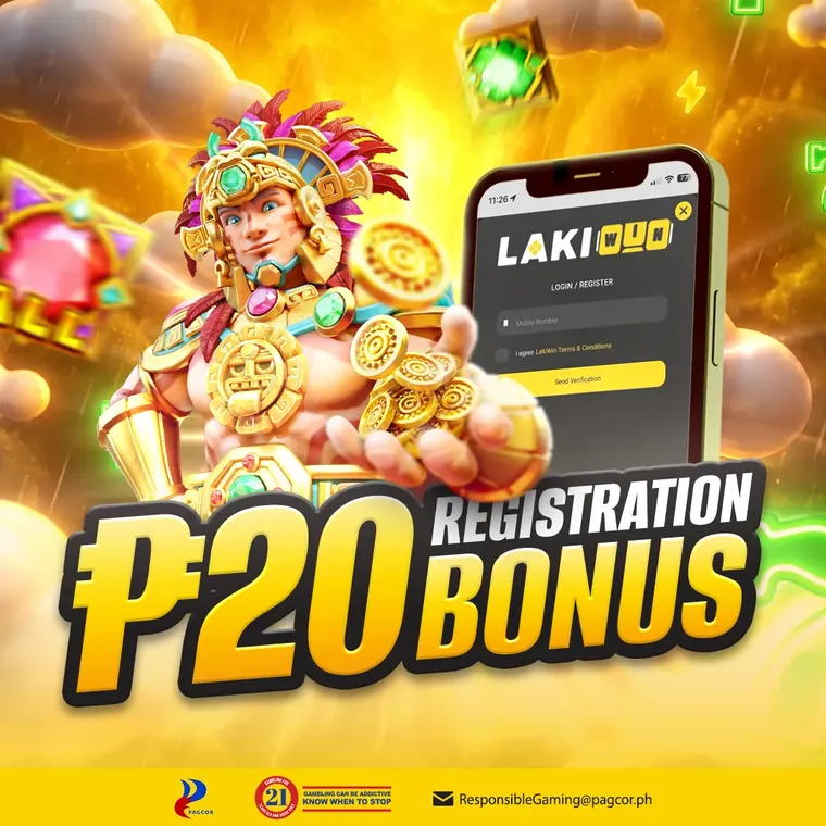 Lakiwin Registration Bonus ₱20 FREE 🎁