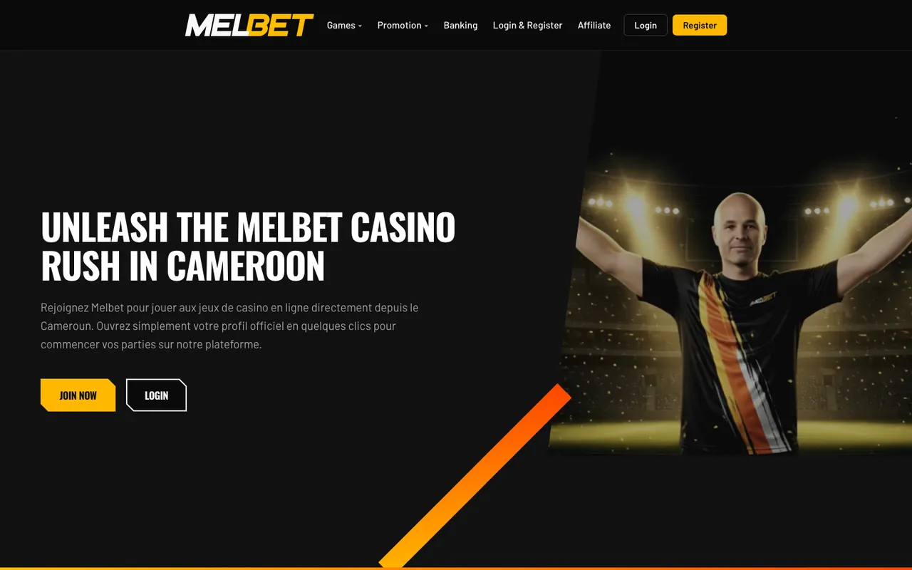 Melbet Cameroon homepage