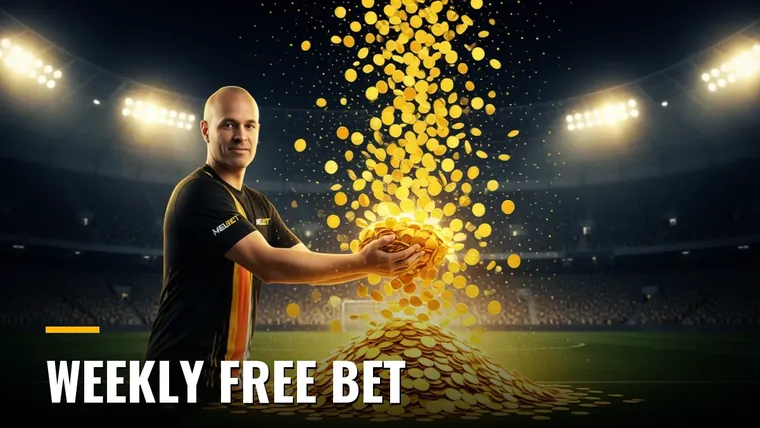 Weekly Free Bet: bet more, earn more