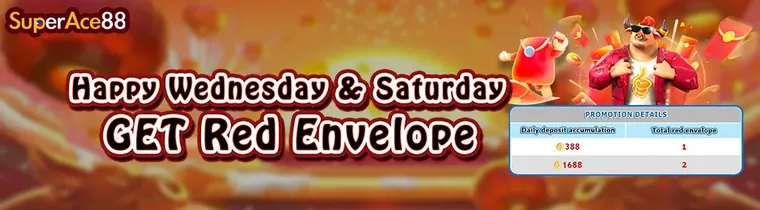 Superace88 Happy Wednesday & Saturday GET Red Envelope